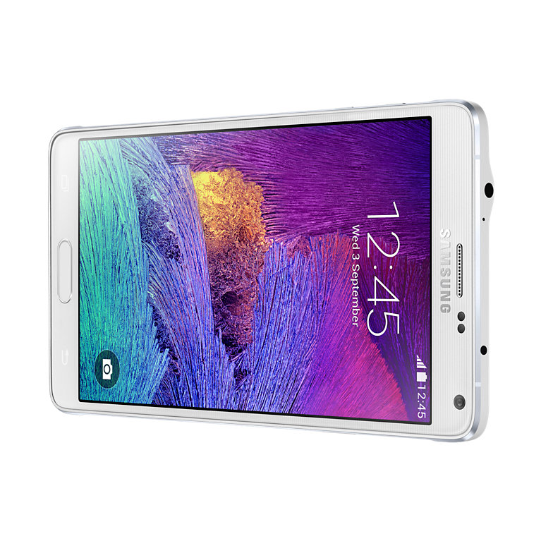 Note 4 Frosted white